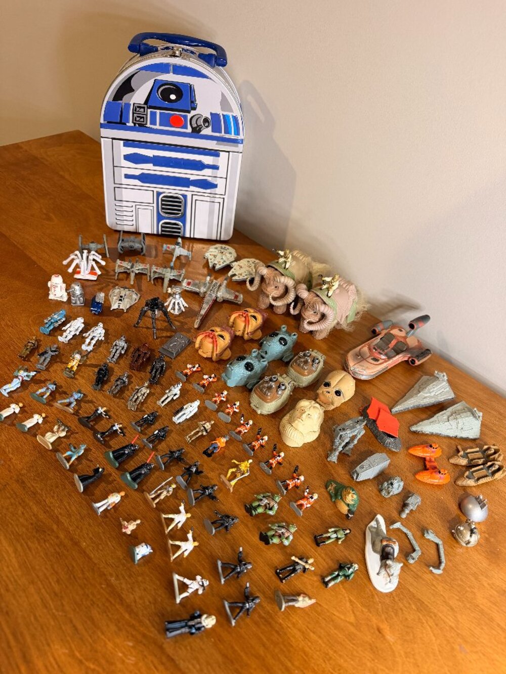 Huge Vintage Star Wars Micro Machines Action Fleet Lot – 100+ Pieces, Galoob 90s